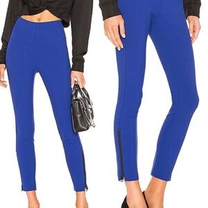 NWT Rag & Bone Simone Ankle Zip High Rise Stretch Skinny Pants Electric Blue 4